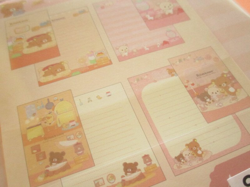Photo3: Kawaii Cute Regular Letter Set Rilakkuma San-x *すてきなお家 (LH82301)