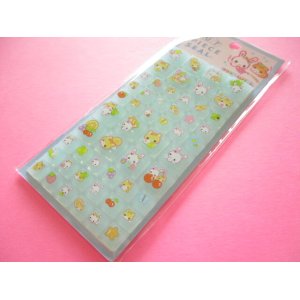 Photo: Kawaii Cute Cut Piece Seal Crux *フワフワらびちゃん-Blue (127445)