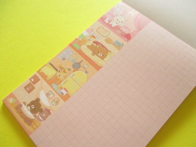 Photo3: Kawaii Cute Large Memo Pad Rilakkuma San-x *すてきなお家 (MH24402)