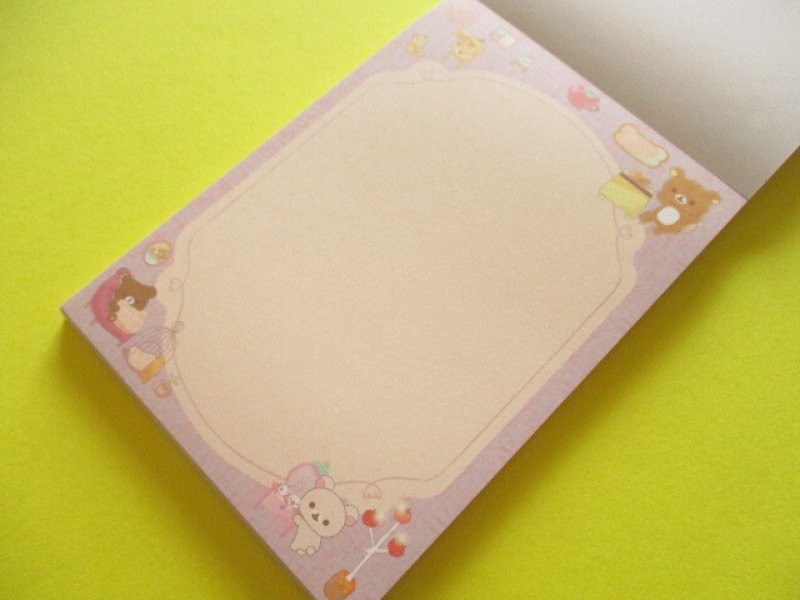 Photo2: Kawaii Cute Large Memo Pad Rilakkuma San-x *すてきなお家 (MH24402)