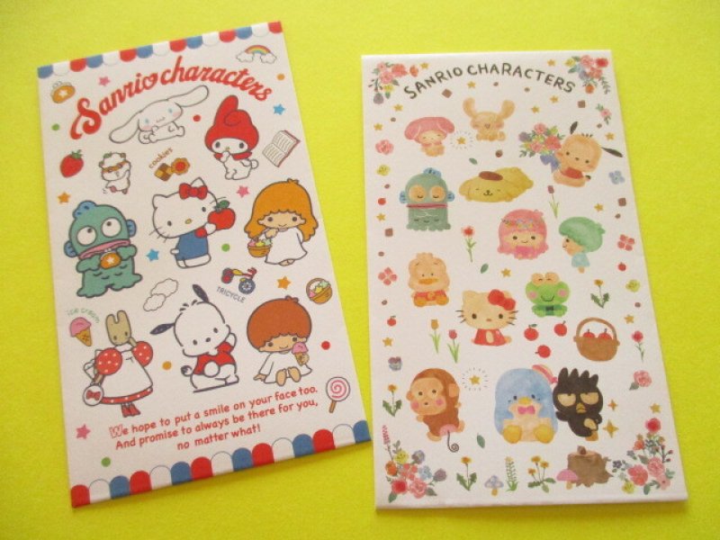 Photo2: 2 packs Kawaii Cute Mini Envelopes Pochibukuro Sanrio Characters Set (018977)