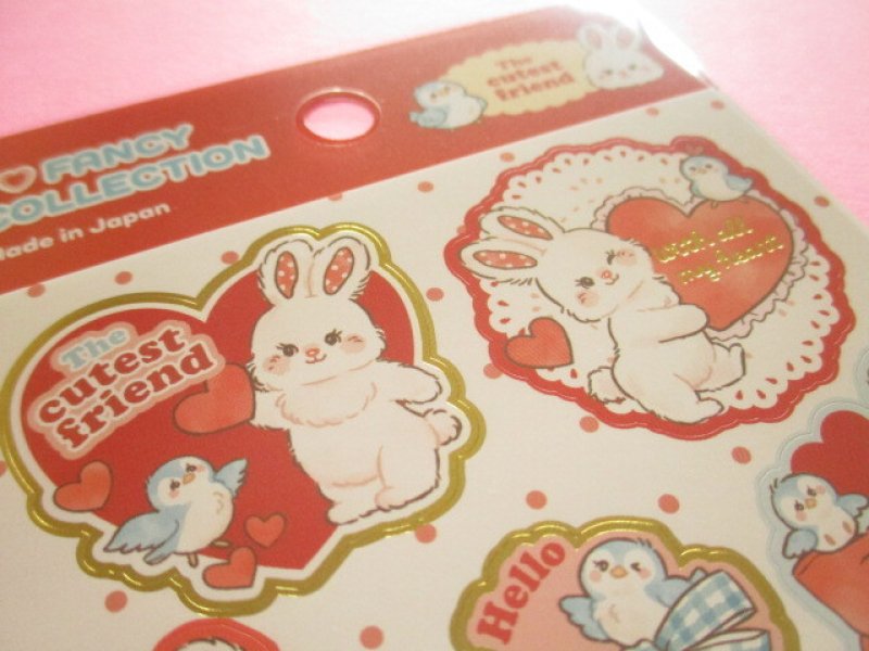 Photo3: Kawaii Cute I ♡Fancy Collection Stickers Sheet Gaia *Cutest Friend (468018)