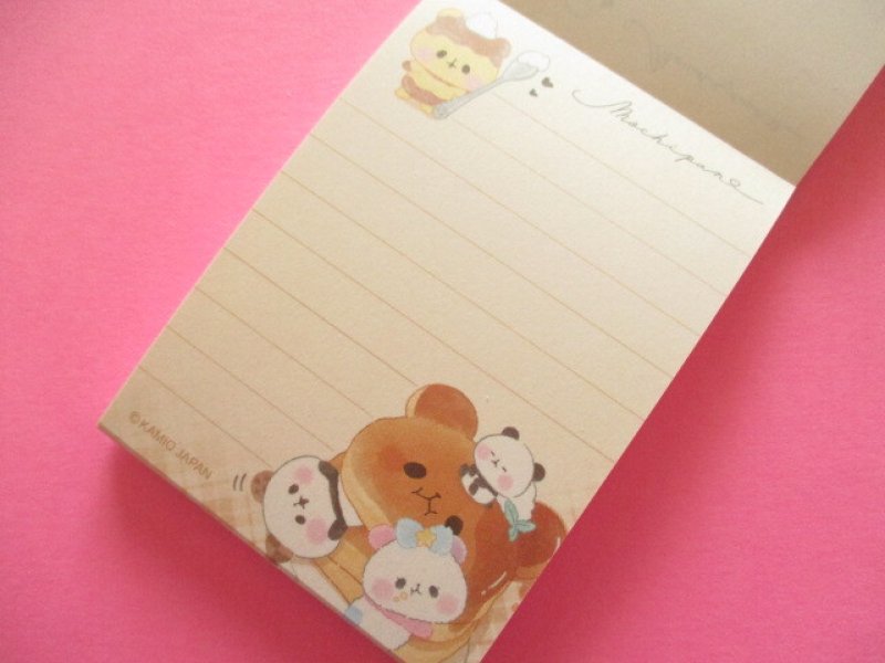 Photo1: Kawaii Cute Mini Memo Pad Mochi Mochi Panda Kamio Japan *Mochi Mochi Tea Time (223884)