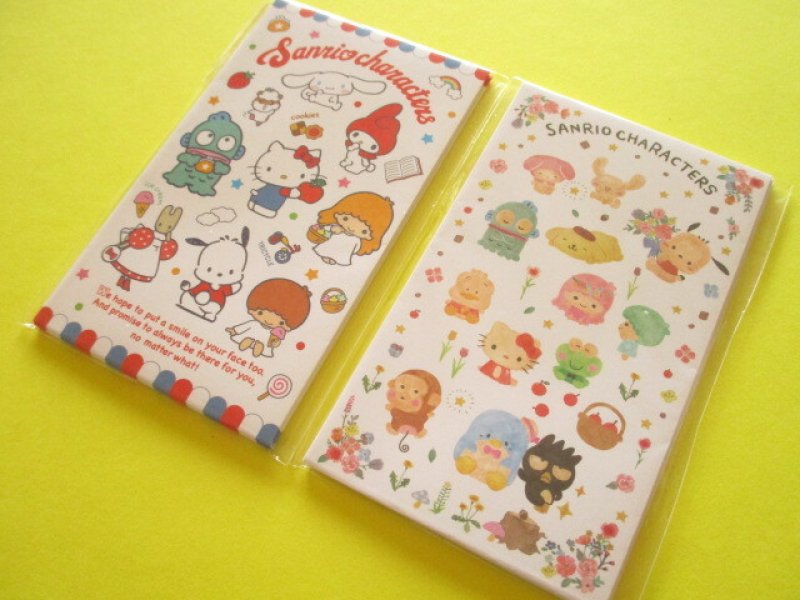 Photo1: 2 packs Kawaii Cute Mini Envelopes Pochibukuro Sanrio Characters Set (018977) (1)