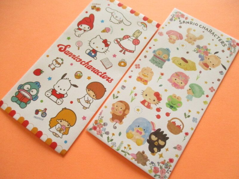 Photo2: 2 packs Kawaii Cute Envelopes Pochibukuro Sanrio Characters Set (018922)