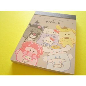Photo: Kawaii Cute Mini Memo Pad Sanrio Characters × Obakenu Crux *Set (127387）