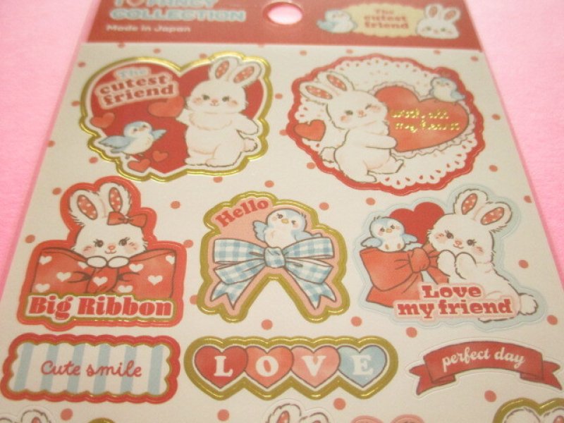 Photo1: Kawaii Cute I ♡Fancy Collection Stickers Sheet Gaia *Cutest Friend (468018)