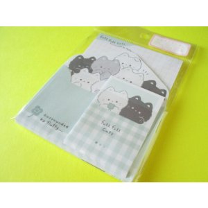 Photo: Kawaii Cute Mini Letter Set Q-LiA *Full Full Cat (90108) 