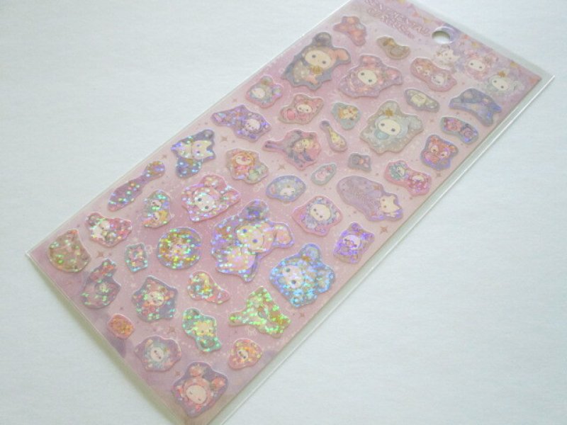 Photo1: Kawaii Cute Stickers Sheet Sentimental Circus San-x *スピカと面影星座の子 (SE65901) (1)