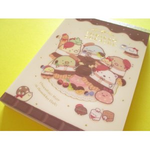 Photo: Kawaii Cute Large Memo Pad Sumikkogurashi San-x *Chocolate Fair (MH24701)