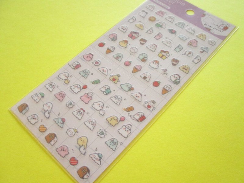 Photo1: Kawaii Cute Schedule Stickers Sheet Gaia *Pictograph Ghost (466762-2) (1)
