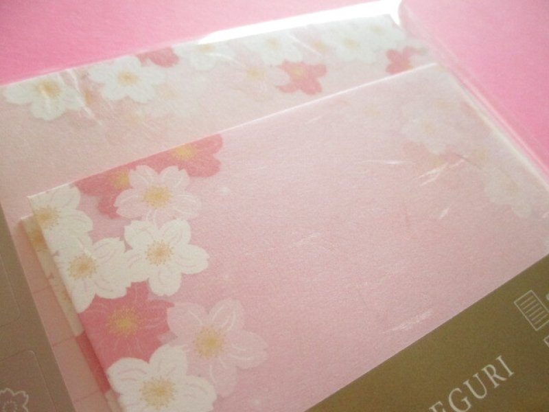 Photo1: Beautiful Cherry Blossom Letter Set Kyowa *Sakura Meguri (42-210 Pink)