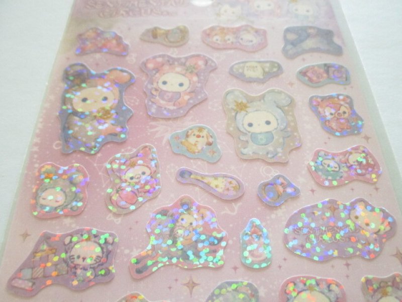 Photo1: Kawaii Cute Stickers Sheet Sentimental Circus San-x *スピカと面影星座の子 (SE65901)