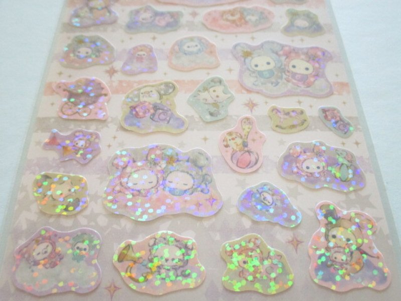 Photo2: Kawaii Cute Stickers Sheet Sentimental Circus San-x *スピカと面影星座の子 (SE65902)