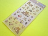 Photo: Kawaii Cute Lame Clear Stickers Sheet San-x *Rilakkuma (SE66001)