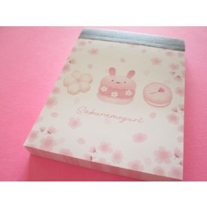 Photo: Kawaii Cute Mini Memo Pad Kyowa *Sakura meguri Sweets (34-244)