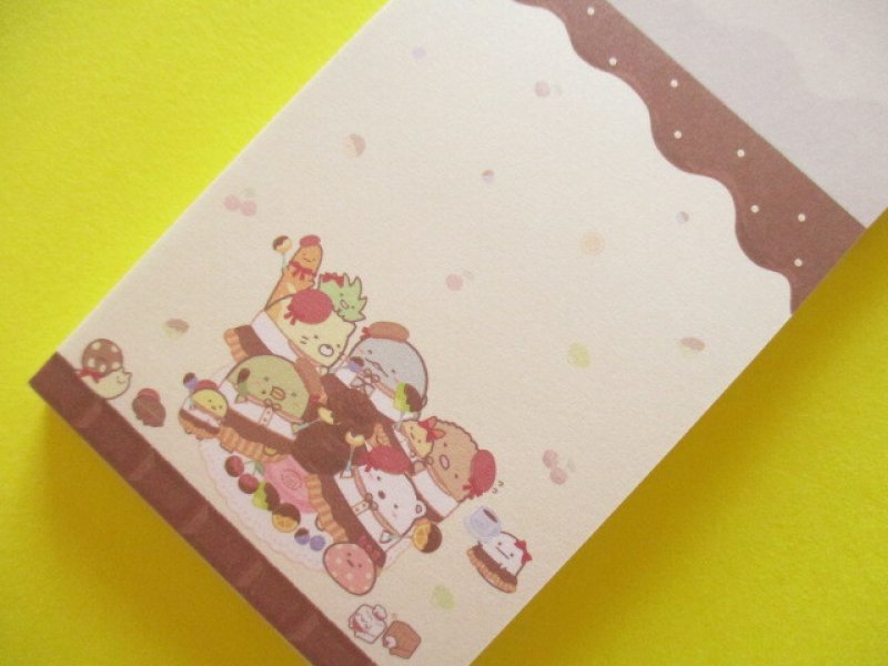 Photo1: Kawaii Cute Mini Memo Pad Sumikkogurashi San-x *Chocolate Fair (MH24801-4)