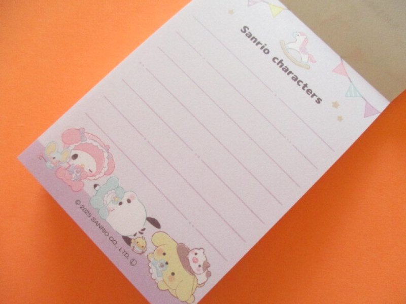 Photo1: Kawaii Cute Mini Memo Pad Sanrio Characters Crux *かこみ (128410）