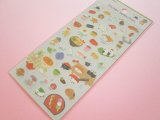 Photo: Kawaii Cute Design Stickers Sheet Gaia *Friendly Food 2 (466775-2)