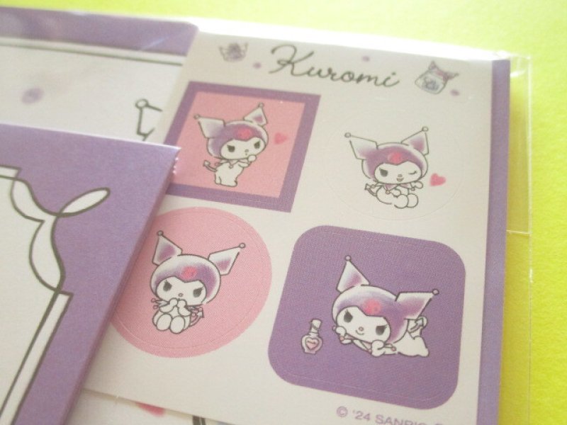 Photo1: Kawaii Cute Letter Set Sanrio *Kuromi (413507)