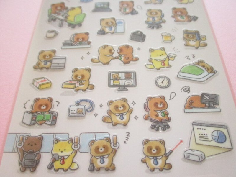Photo2: Kawaii Cute Design Stickers Sheet Gaia *Company (466778-2)