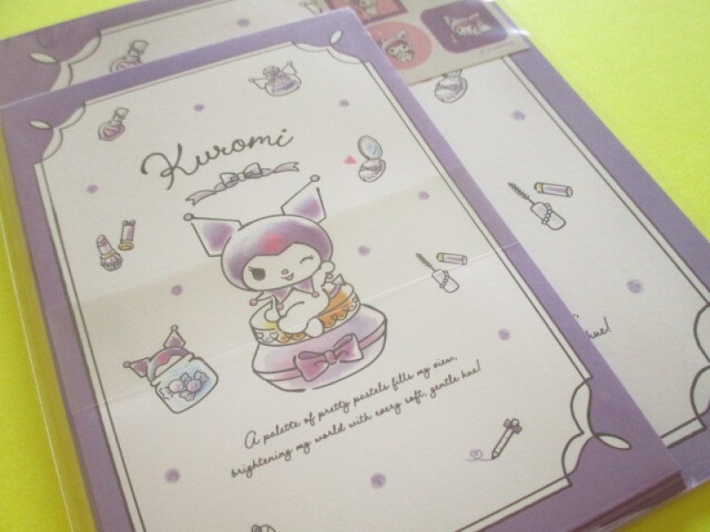 Photo2: Kawaii Cute Letter Set Sanrio *Kuromi (413507)