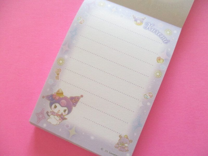 Photo1: Kawaii Cute Mini Memo Pad Sanrio *Kuromi (S2847566) 