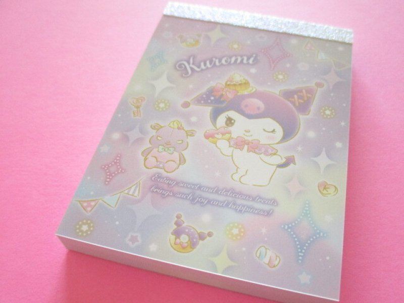 Photo1: Kawaii Cute Mini Memo Pad Sanrio *Kuromi (S2847566)  (1)