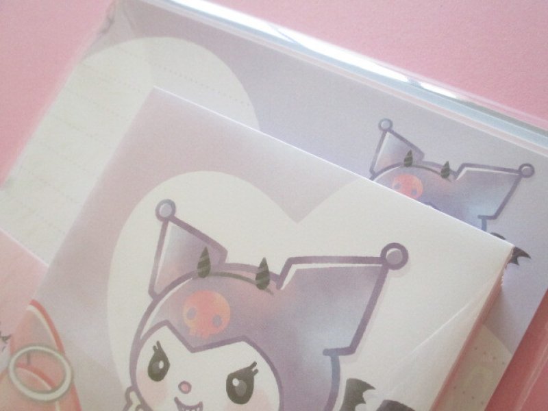 Photo1: Kawaii Cute Letter Set My Melody & Kuromi Sanrio *Cute Battle (305521)