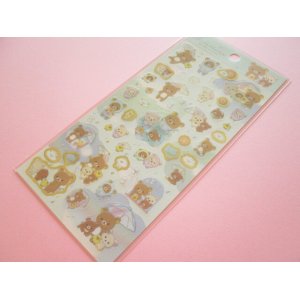 Photo: Kawaii Cute Stickers Sheet Rilakkuma San-x *Clear After Rain (SE65301)