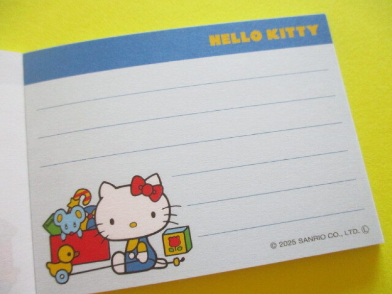 Photo2: Kawaii Cute Hologram Mini Memo Pad Hello Kitty Crux *Flyer (128078)