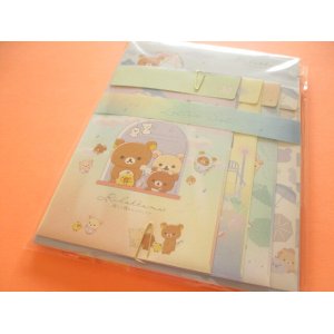 Photo: Kawaii Cute Regular Letter Set Rilakkuma San-x *Clear After Rain (LH82801)