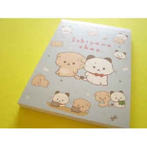 Photo: Kawaii Cute Large Memo Pad Ishiyowachan San-x *明日のじぶん よろしく！(MH26202)