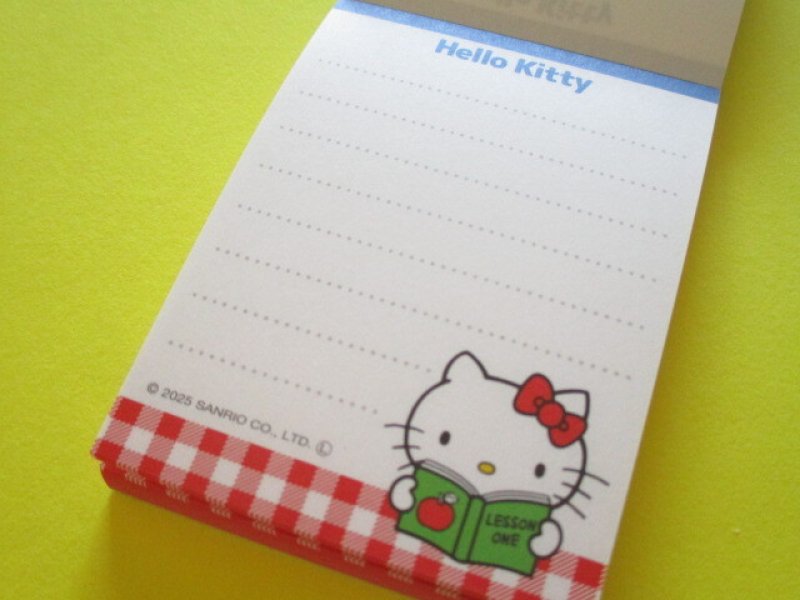 Photo1: Kawaii Cute Hologram Mini Memo Pad Hello Kitty Crux *Studying (128077)
