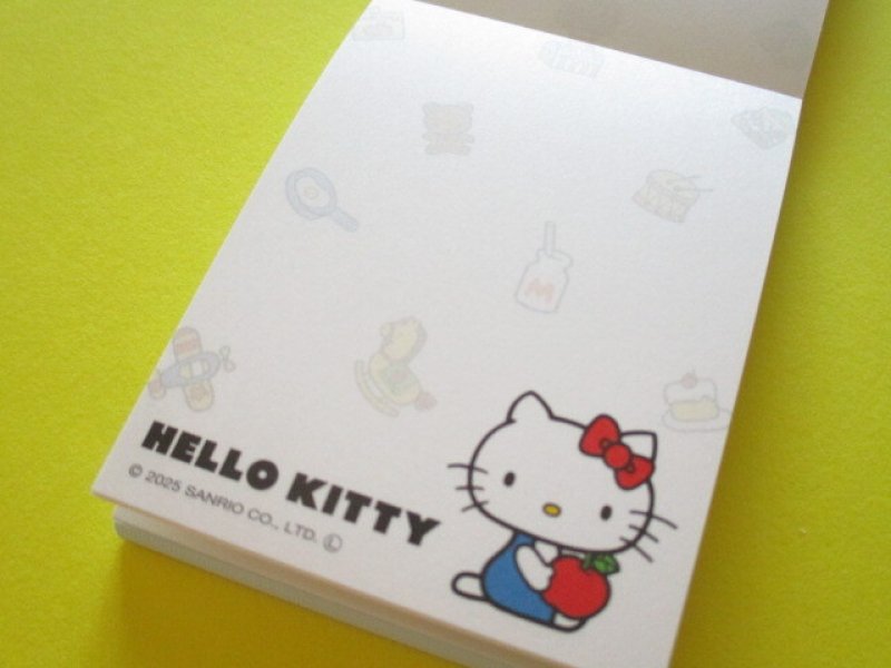 Photo1: Kawaii Cute Hologram Mini Memo Pad Hello Kitty Crux *Flyer (128078)