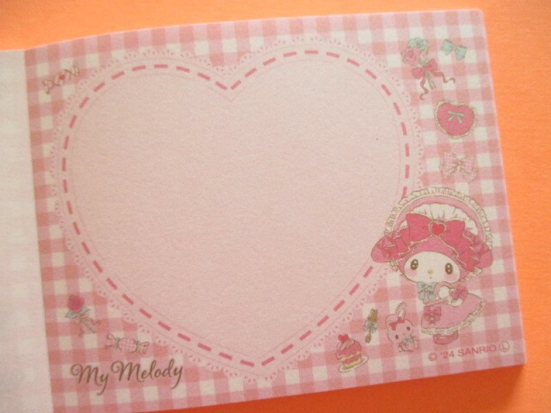 Photo2: Kawaii Cute Mini  Memo Pad My Melody Sanrio *ロリータ気分 (413552)