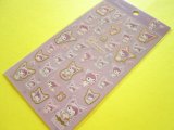 Photo: Kawaii Cute Stickers Sheet Sanrio *Kuromi (水彩コスメ)