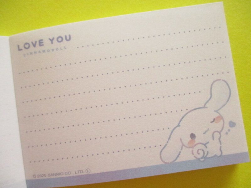 Photo2: Kawaii Cute Mini Memo Pad Sanrio Characters Crux * Cinnamoroll (305626)