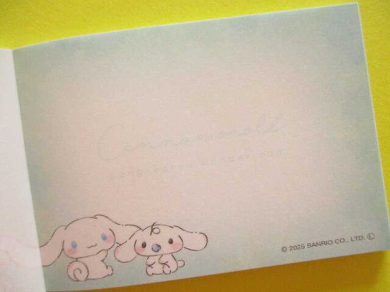 Photo2: Kawaii Cute Mini Memo Pad Sanrio Characters Crux *Cinnamoroll (128832)