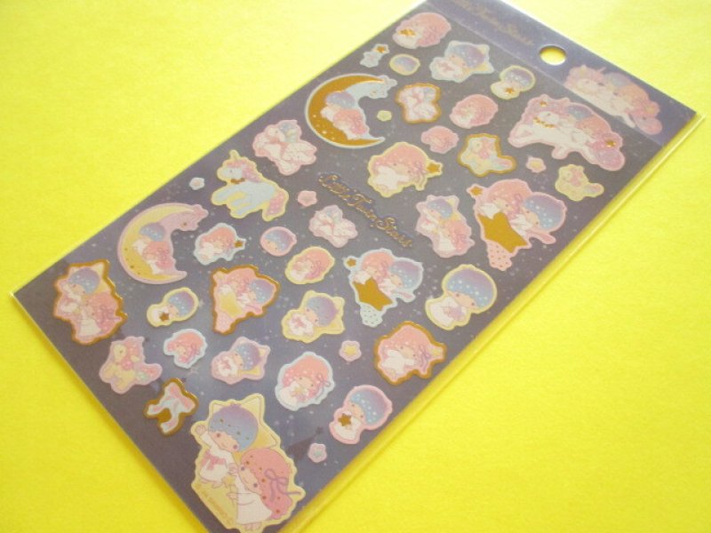 Photo1: Kawaii Cute Stickers Sheet Sanrio *Little Twin Stars (星座プロモーション) (1)
