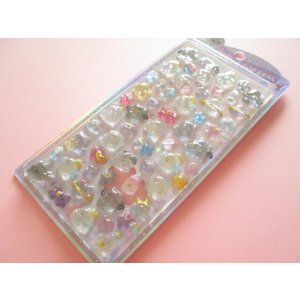 Photo: Kawaii Cute うるちゅる Pop Stickers Sheet Crux *Obakenu (130566)