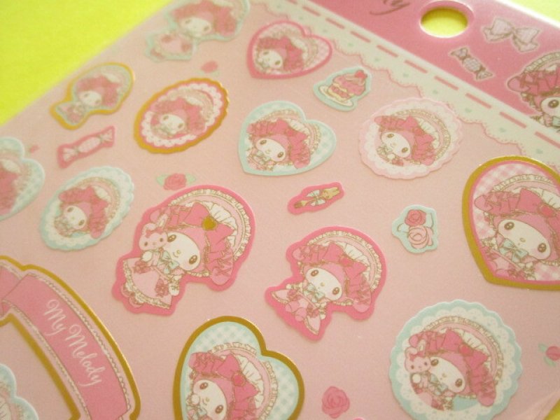 Photo3: Kawaii Cute Stickers Sheet Sanrio *My Melody (ロリータ気分)