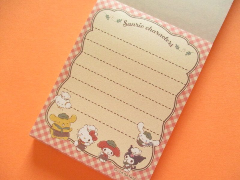 Photo1: Kawaii Cute Mini  Memo Pad Sanrio Characters Sanrio *Bakery (413651)