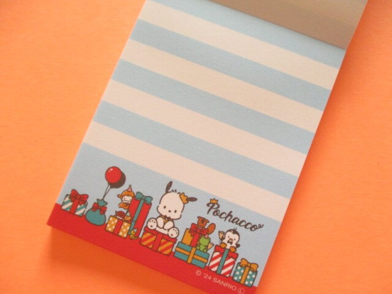 Photo2: Kawaii Cute Mini  Memo Pad Pochacco Sanrio *みんなでパーティー (413583)