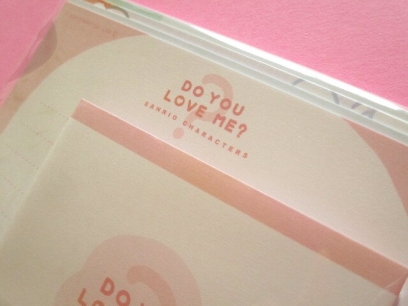 Photo1: Kawaii Cute Volume up Letter Set Sanrio Characters Sanrio *Mix (305639)