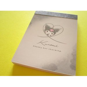 Photo: Kawaii Cute Mini Memo Pad Sanrio Characters Crux *Kuromi (128831）