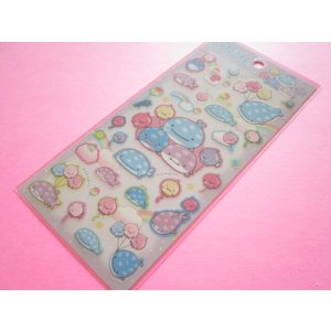 Photo: Kawaii Cute Sticker Sheet Jinbesan San-x *Jinbesan and Fusen-uo (SE66702)