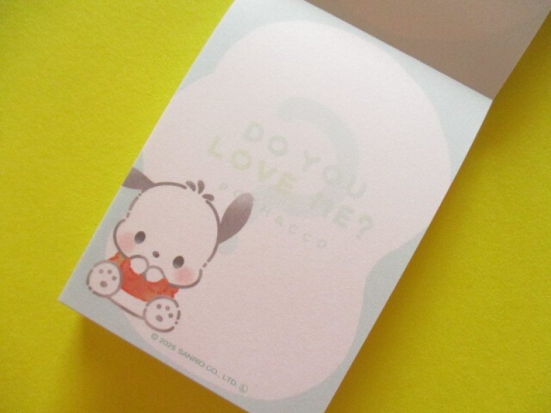 Photo1: Kawaii Cute Mini Memo Pad Sanrio Characters Crux *Pochacco (305628)