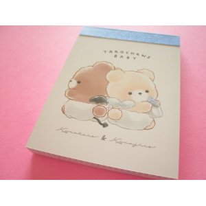 Photo: Kawaii Cute Tarochans Mini Memo Pad Crux *くまたろずベビー (128520)