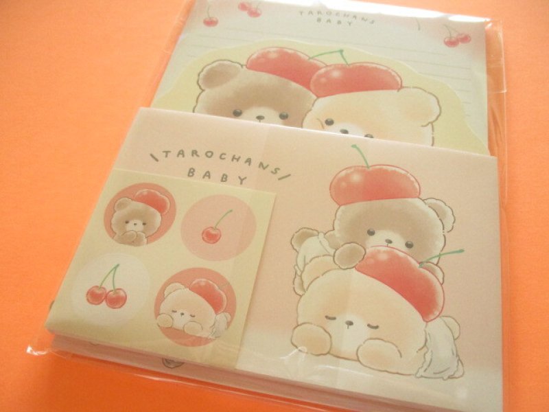 Photo1: Kawaii Cute Die-Cut Letter Set Crux *たろちゃんずベビー (130599) (1)